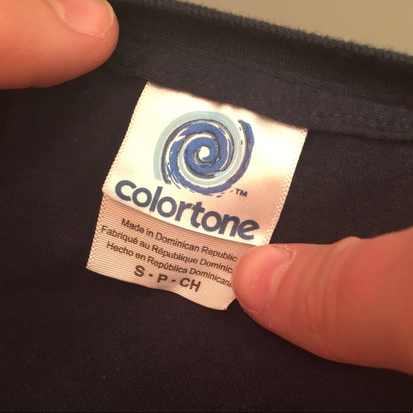 Colortone Rad Bleach Dyed Fitted Women’s T Shirt - Picture 4 of 4